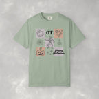Cute Occupational Therapy Halloween Comfort Colors Unisex Garment-Dyed T-shirt for OT, COTA, OTA