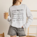 Autumn Vibes Gildan Unisex Heavy Blend™ Crewneck Sweatshirt for Fall, Thanksgiving, Festive