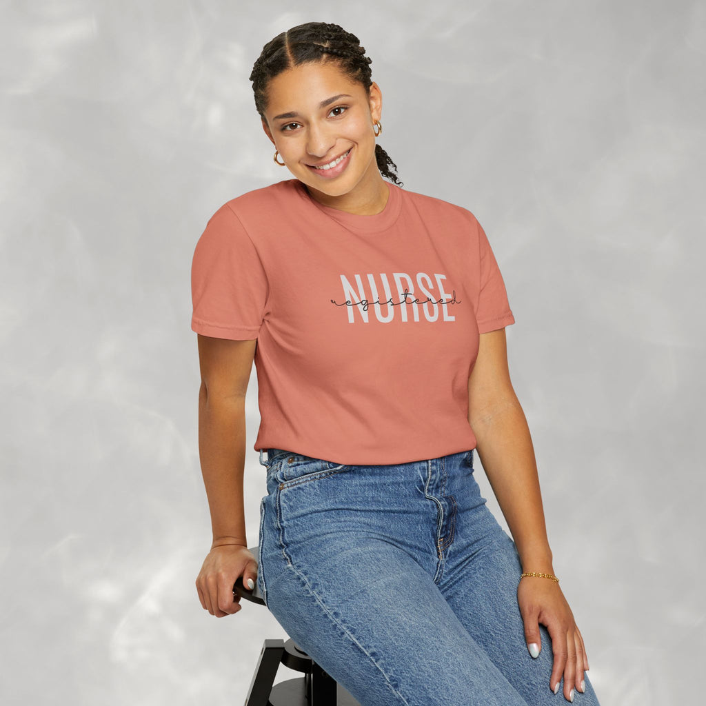 Registered Nurse Comfort Colors Unisex Garment-Dyed T-shirt for Men and Women