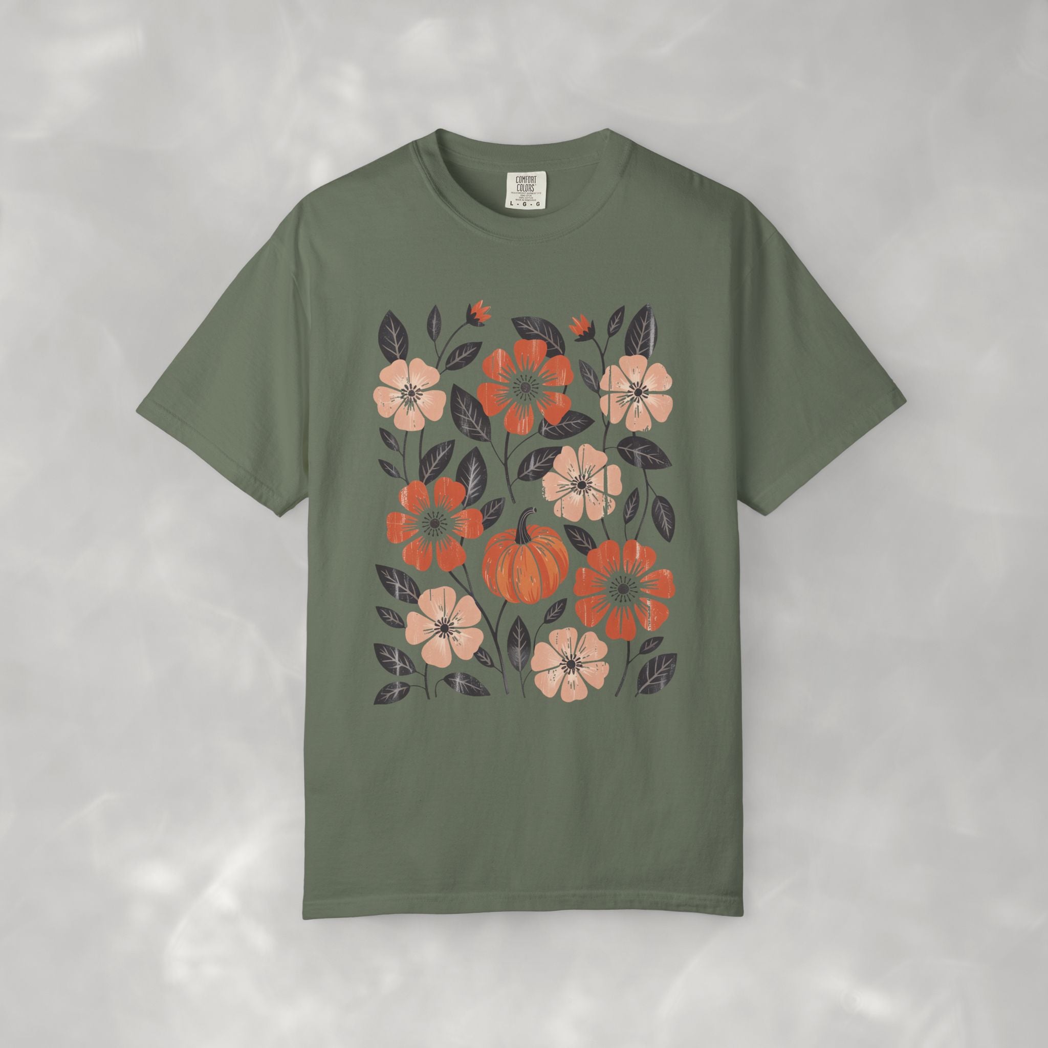 Boho Autumn, Vintage Fall Comfort Colors Tee