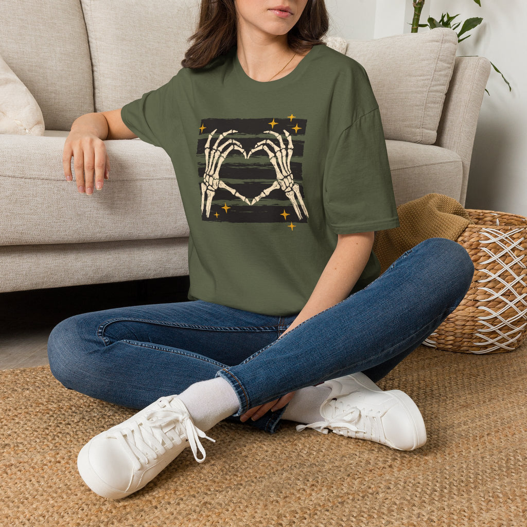 Spooky Skeleton Hands, Cute Halloween Gildan Unisex Softstyle T-Shirt