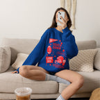 Football Season, Touchdown, Gameday, Cute Gildan Unisex Heavy Blend™ Crewneck Sweatshirt