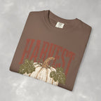 Autumn Harvest, White Pumpkin Retro Comfort Colors Tee