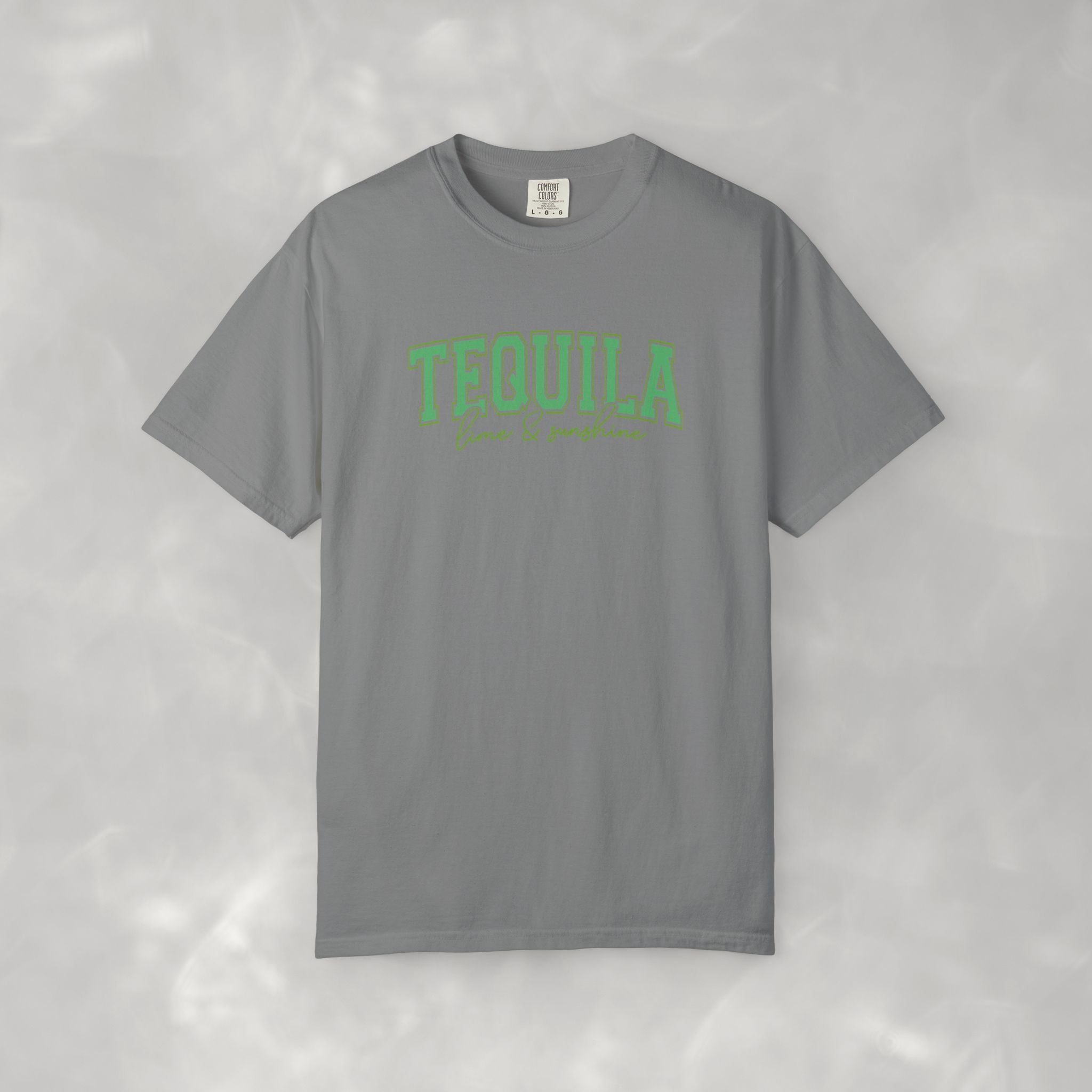 Tequila, Lime, and Sunshine Summer, Vacation, Beach Comfort Colors Tee
