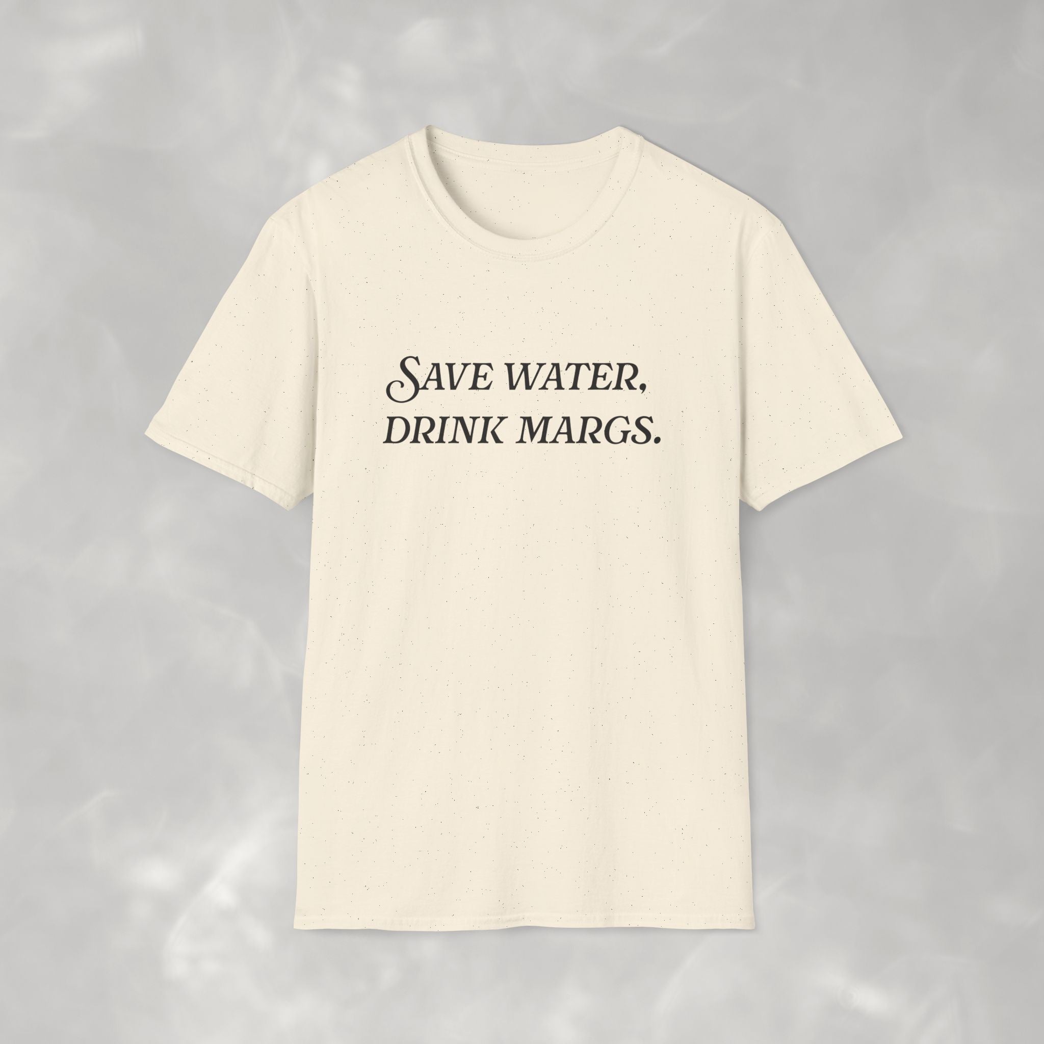 Save Water Drink Margs Unisex Gildan Lightweight Tee