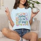 Hooray It's an OT Day, Cute, Playful, Pediatric Occupational Therapy, OTR, COTA Comfort Colors Tee
