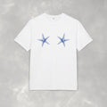 Star of the Show Oversized Tee, Summer Beach T-shirt for Women, Starfish