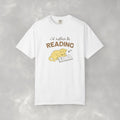 I'd Rather Be Reading, Cat Book Lover Comfort Colors Tee