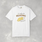I'd Rather Be Reading, Cat Book Lover Comfort Colors Tee