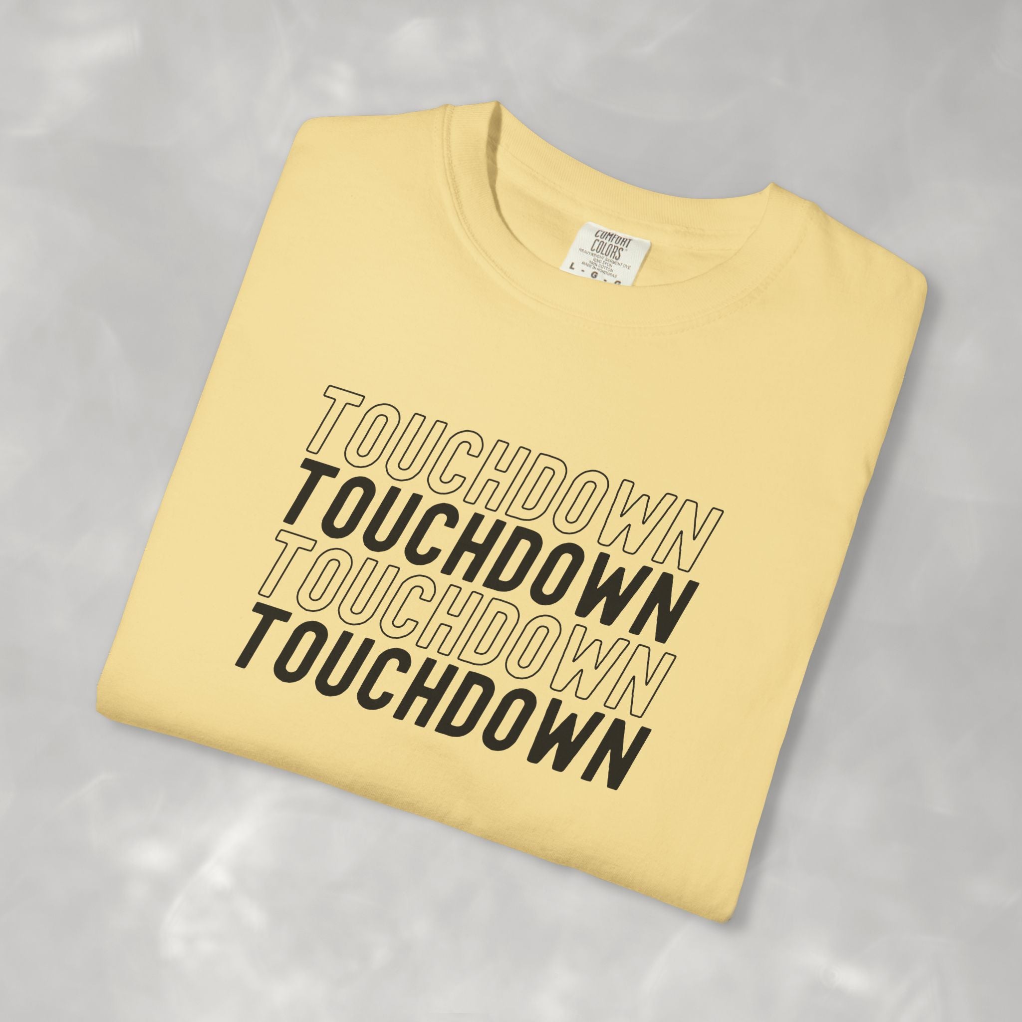 Touchdown Unisex Football Comfort Colors Tee