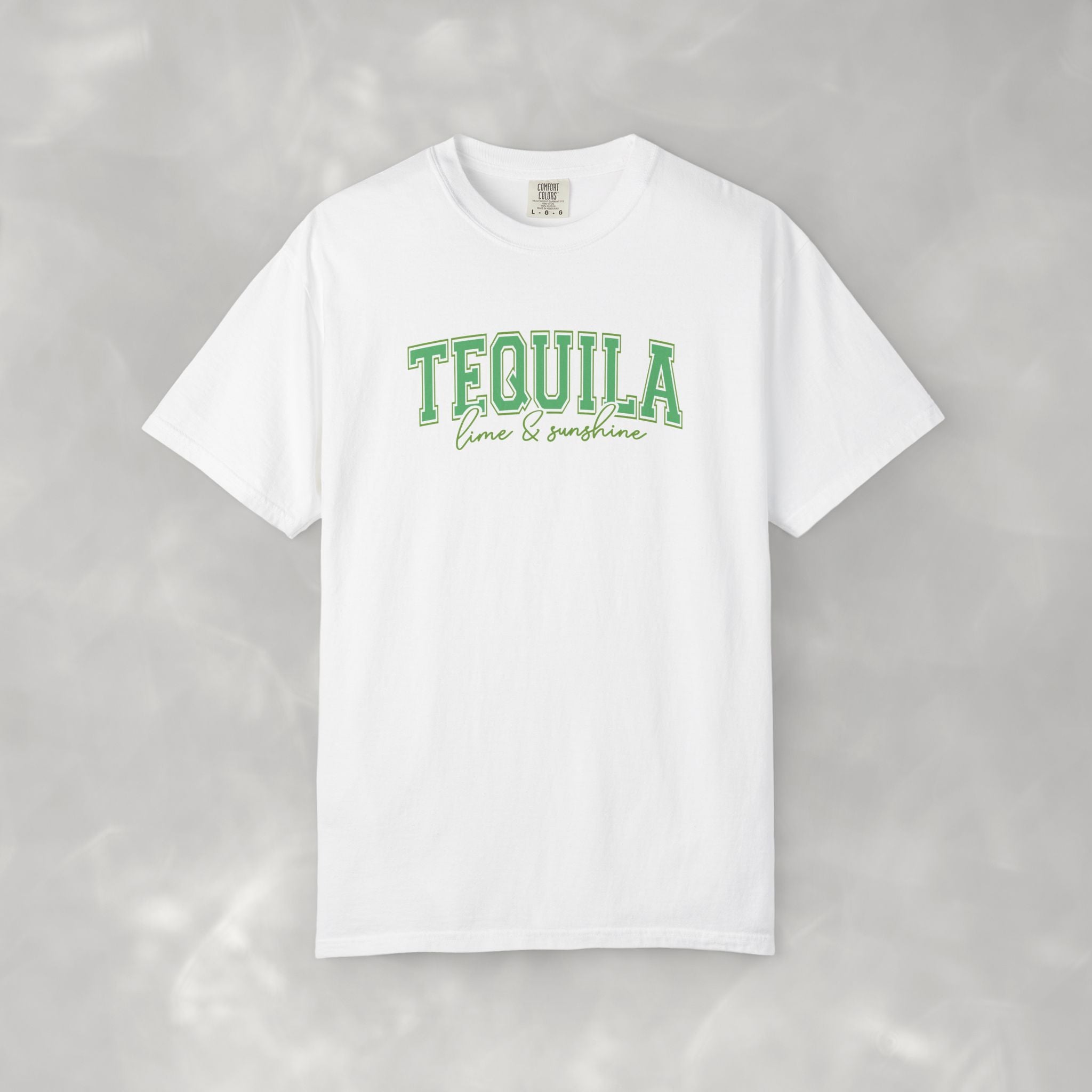 Tequila, Lime, and Sunshine Summer, Vacation, Beach Comfort Colors Tee