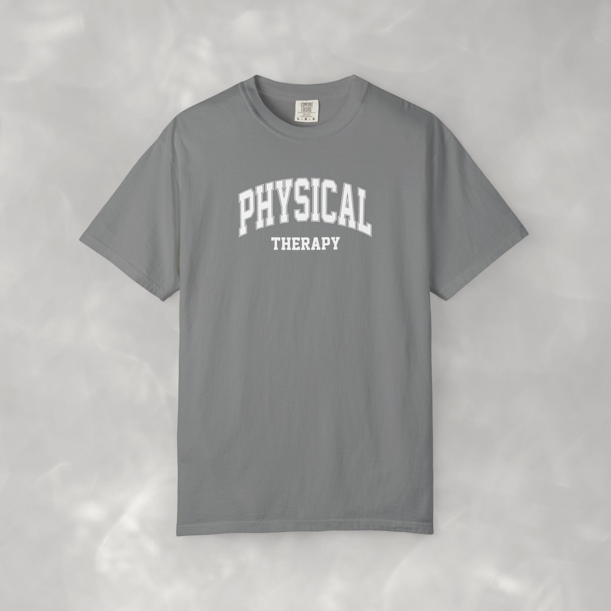 Physical Therapy, Therapist Classic Varsity Style Comfort Colors Tee