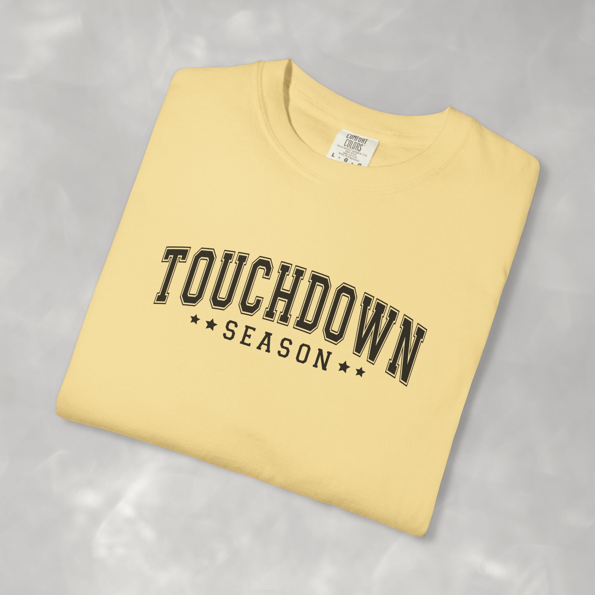 Touchdown Season, Unisex Football Comfort Colors Tee