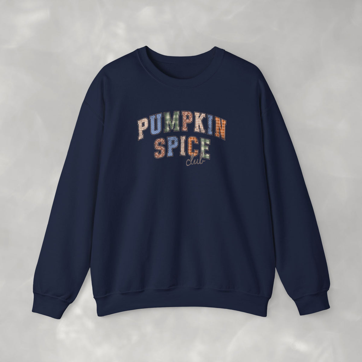 Pumpkin Spice Club Cute Trending Gildan Unisex Heavy Blend™ Crewneck Sweatshirt for Autumn, Fall, Thanksgiving