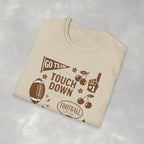 Football Season, Touchdown, Gameday, Cute Gildan Unisex Softstyle T-Shirt