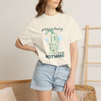 Preparing to do Nothing, Funny, Cute, Cat Lover Comfort Colors Tee