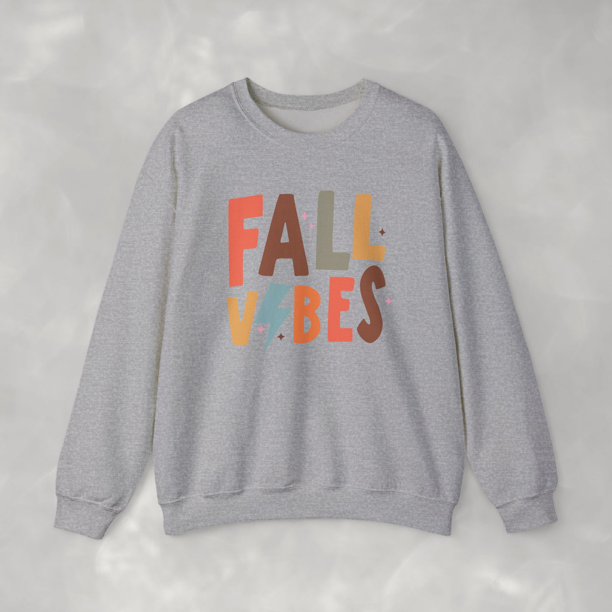 Fall Vibes Cute Gildan Unisex Heavy Blend™ Crewneck Sweatshirt