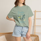 Books and Coffee, Reading, Coffee Lover Comfort Colors Tee