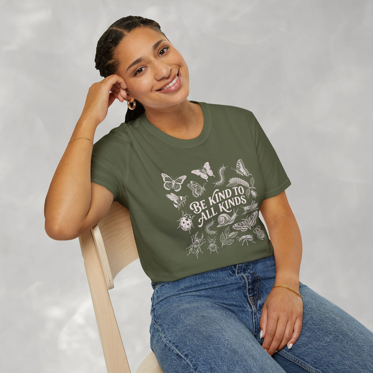 Be Kind to All Kinds, Inclusion Awareness Gildan Unisex Softstyle T-Shirt