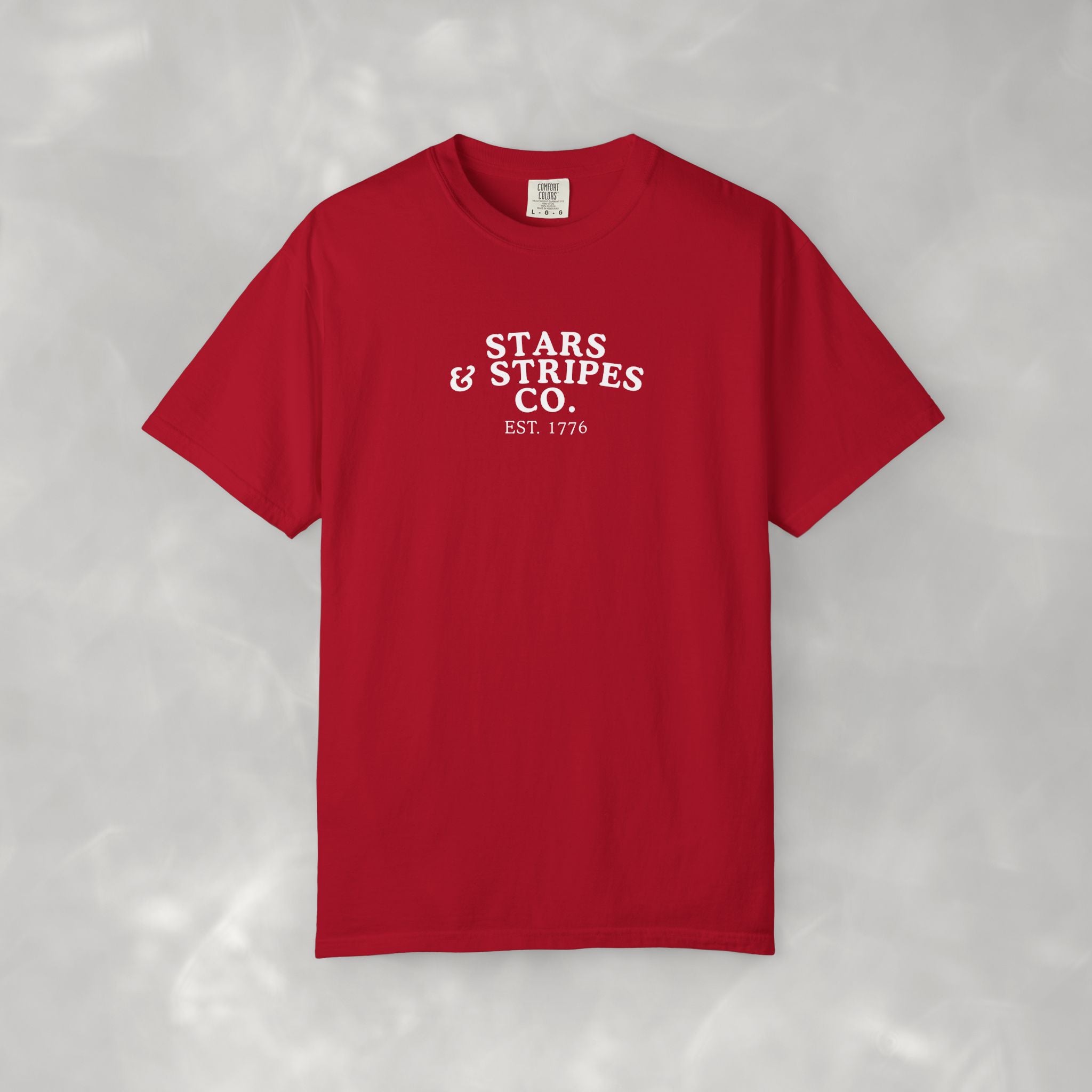 Stars and Stripes Co Unisex CC Tee, 4th of July, Independence Day Shirt for Men and Women