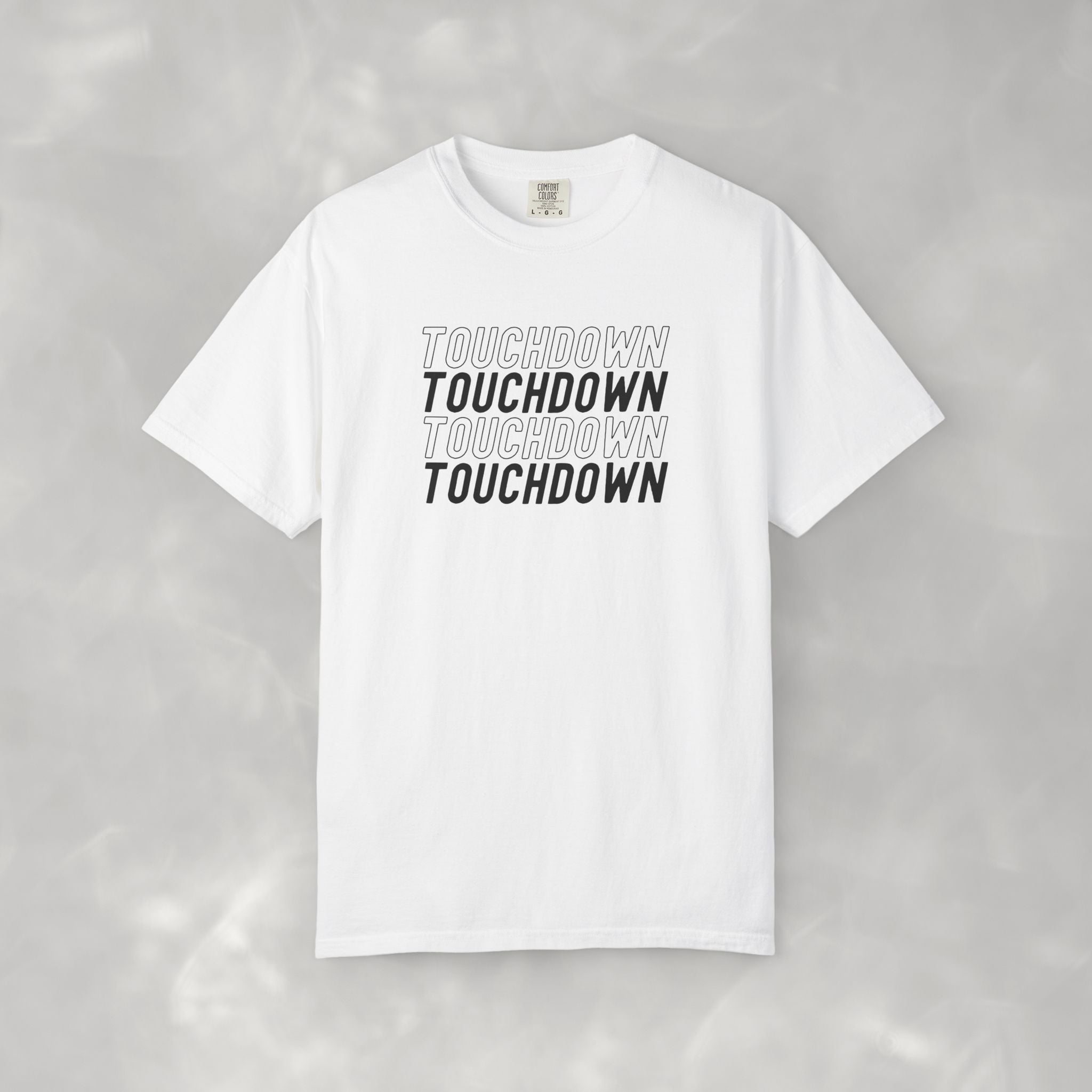 Touchdown Unisex Football Comfort Colors Tee