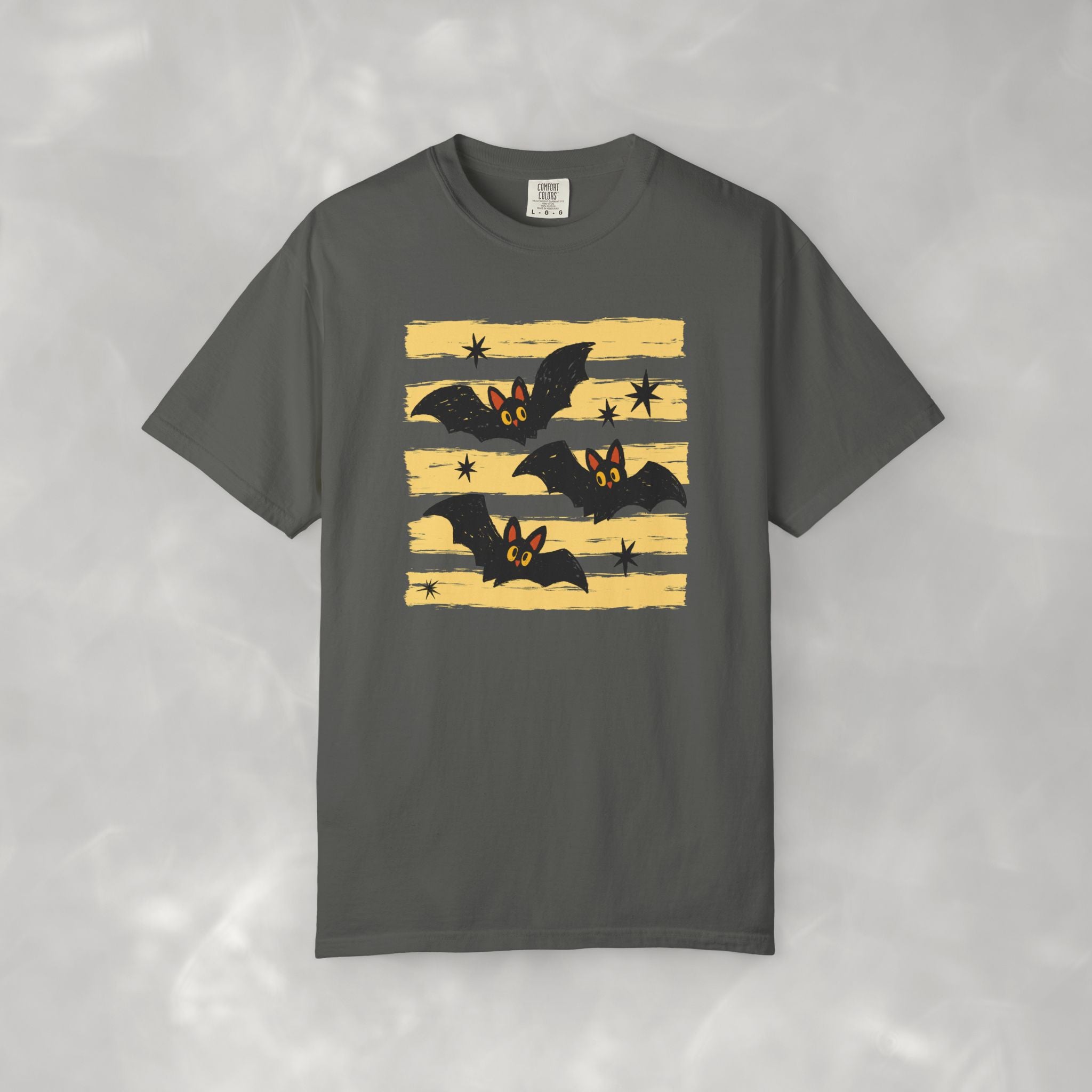 Cute Halloween Bats, Unisex Comfort Colors Tee