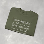 Autumn Vibes Gildan Unisex Heavy Blend™ Crewneck Sweatshirt for Fall, Thanksgiving, Festive