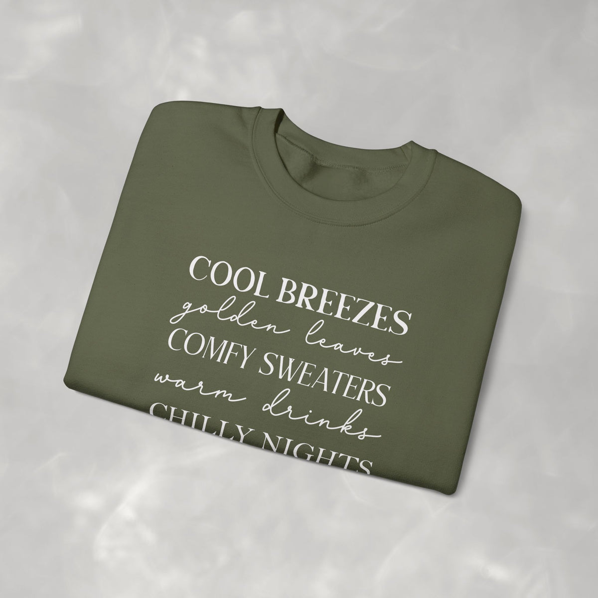 Autumn Vibes Gildan Unisex Heavy Blend™ Crewneck Sweatshirt for Fall, Thanksgiving, Festive