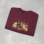 Retro Cats in Halloween Costume Gildan Unisex Heavy Blend™ Crewneck Sweatshirt
