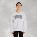 Nurse Checkered Gildan Unisex Heavy Blend™ Crewneck Sweatshirt for RN, LPN, GN, Nursing Students