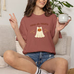 Trick-or-Treats Cute Funny Halloween Cat Lover Comfort Colors Garment-Dyed T-shirt