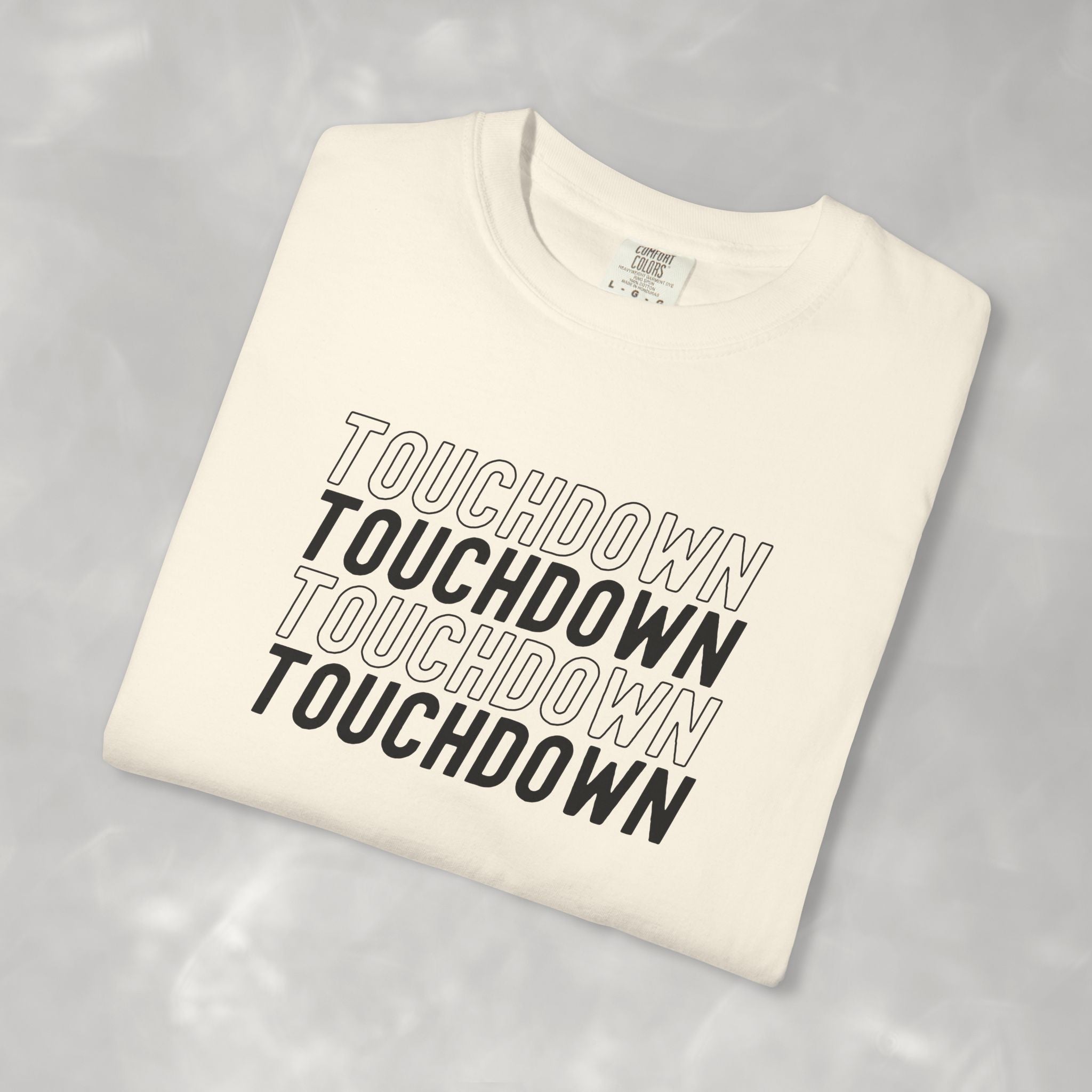 Touchdown Unisex Football Comfort Colors Tee