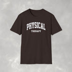 Physical Therapy, Therapist Varsity Style Gildan Unisex Softstyle T-Shirt
