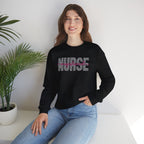 Registered Nurse Leopard Print Gildan Unisex Heavy Blend™ Crewneck Sweatshirt