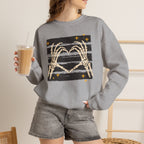 Spooky Skeleton Hands, Cute Halloween Unisex Heavy Blend™ Crewneck Sweatshirt