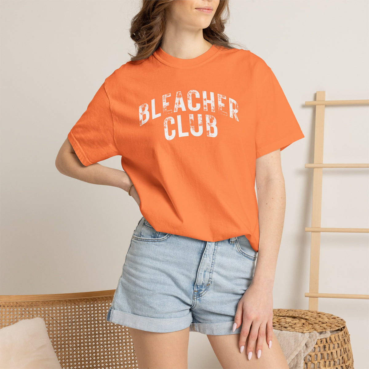 Bleacher Club, Funny Unisex Comfort Colors Tee for Sports Parents, Family