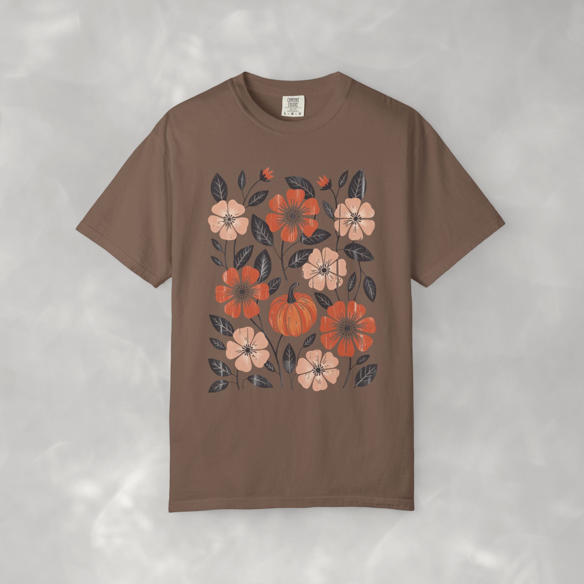 Boho Autumn, Vintage Fall Comfort Colors Tee