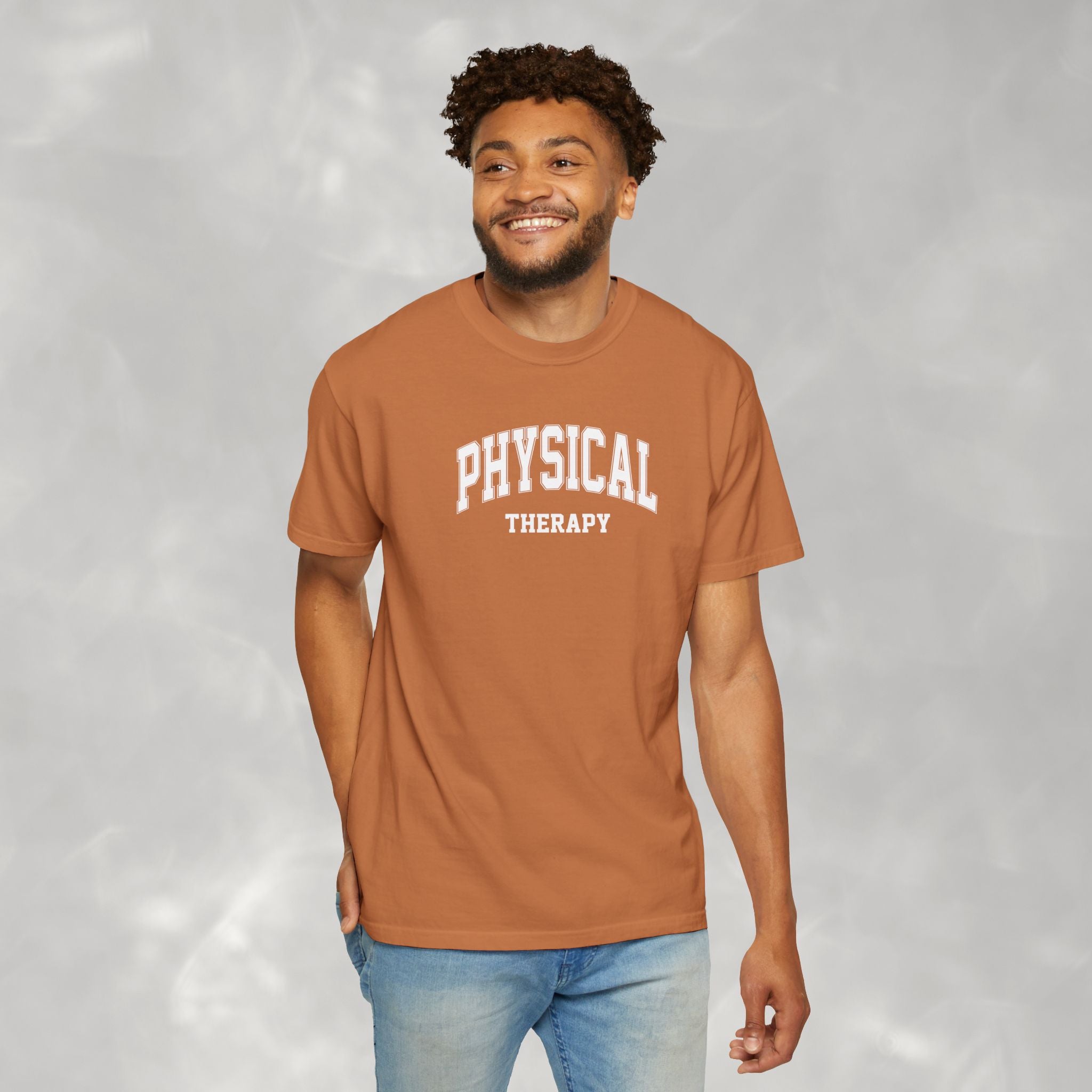 Physical Therapy, Therapist Classic Varsity Style Comfort Colors Tee