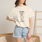 Doing My Best, Cute, Funny Cat Lover Comfort Colors Tee