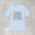 Hooray It's an OT Day, Cute, Playful, Pediatric Occupational Therapy, OTR, COTA Gildan Unisex Softstyle T-Shirt