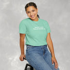 Sorry I Can't I'm an Inside Cat, Funny Cat Lover Comfort Colors Unisex Garment-Dyed T-shirt