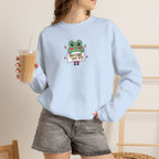 You Can Do It, Cute Motivational Frog Unisex Heavy Blend™ Crewneck Sweatshirt for OT, PT, Speech Therapist