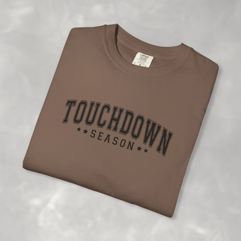 Touchdown Season, Unisex Football Comfort Colors Tee