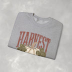 Autumn Harvest, White Pumpkin Retro Gildan Unisex Heavy Blend™ Crewneck Sweatshirt