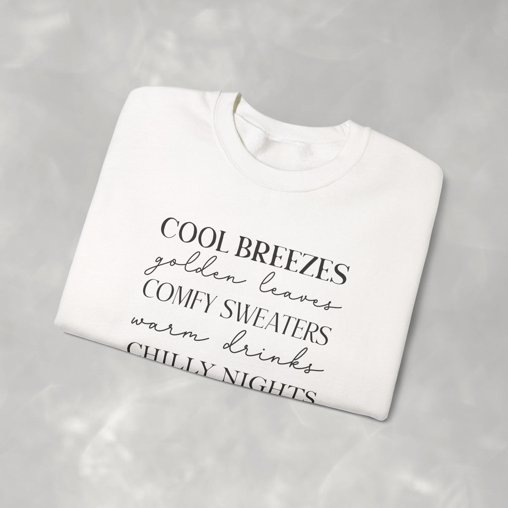 Autumn Vibes Gildan Unisex Heavy Blend™ Crewneck Sweatshirt for Fall, Thanksgiving, Festive