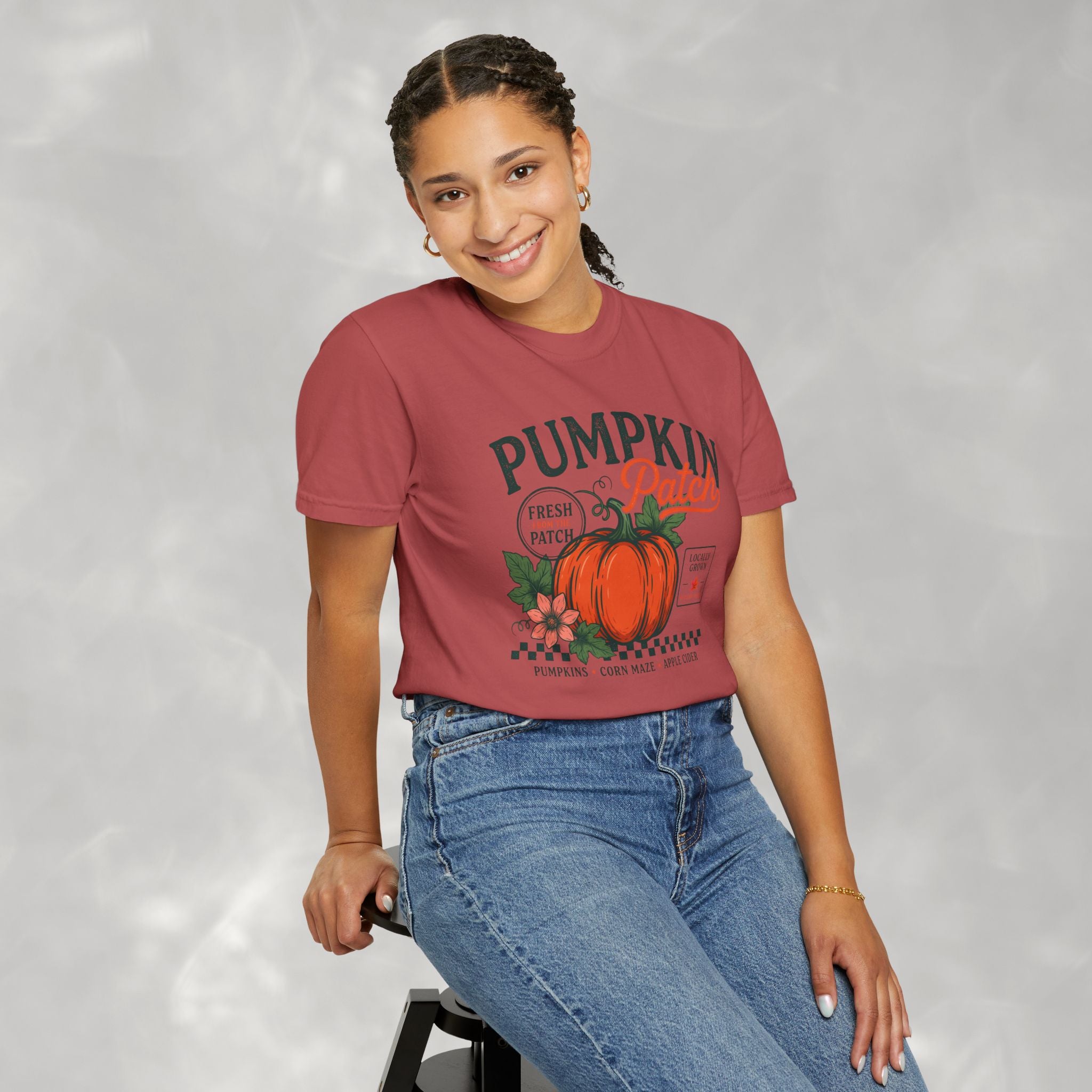 Pumpkin Patch Comfort Colors Tee