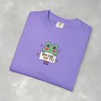 You Can Do It, Cute Motivational Frog Unisex Comfort Colors Tee for OT, PT, Speech Therapist