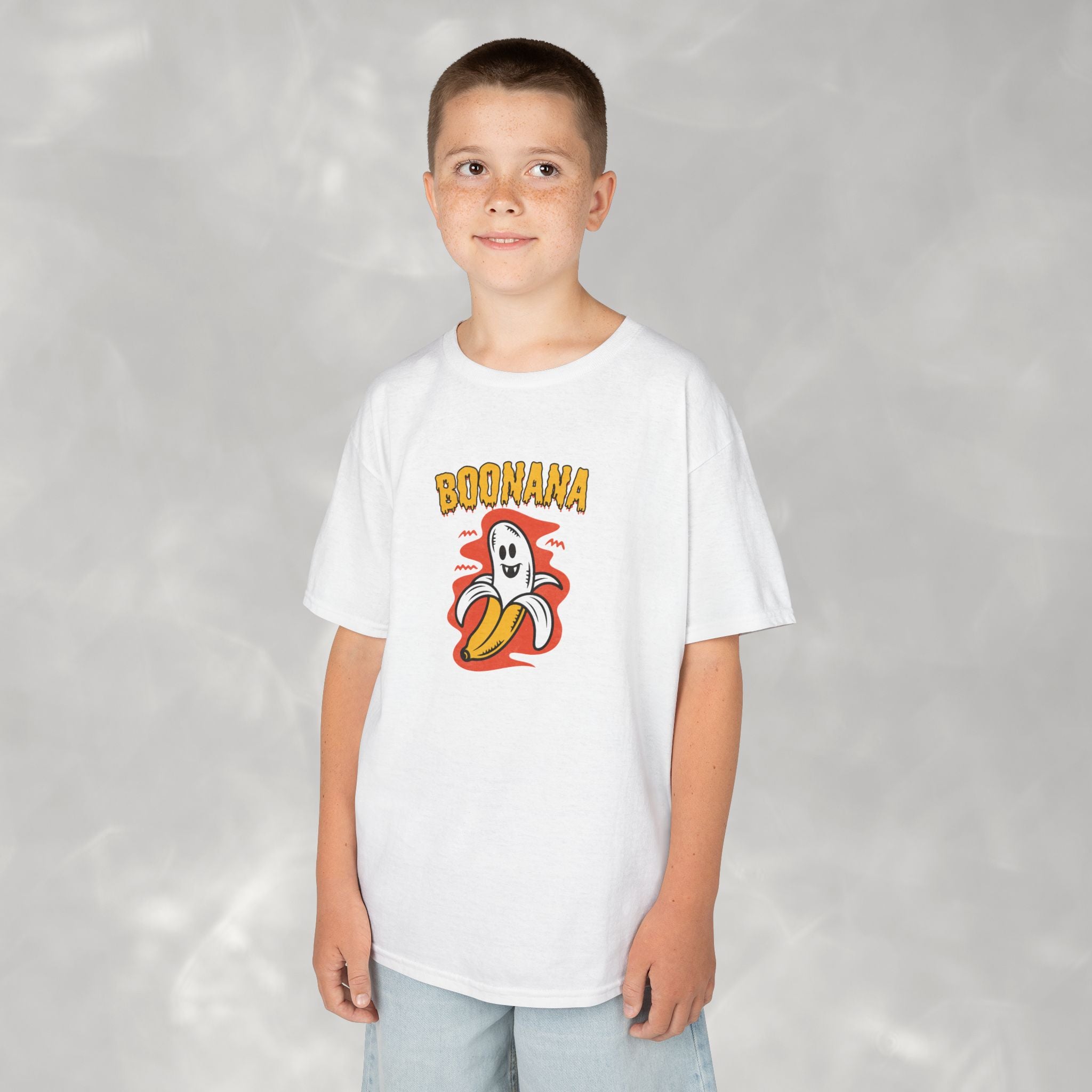 Cute Boonana Funny Halloween Gildan Kids Heavy Cotton™ Tee