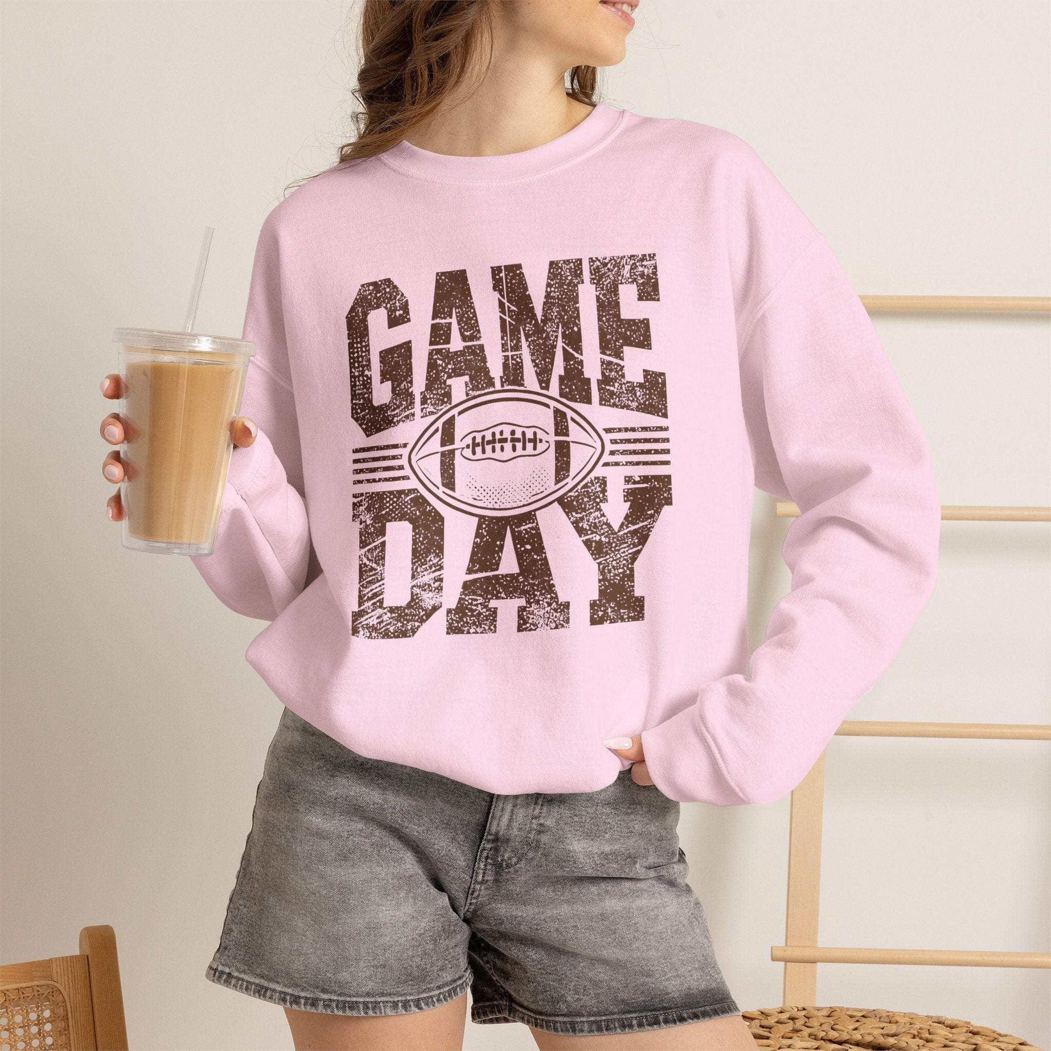 Football Game Day Gildan Unisex Heavy Blend™ Crewneck Sweatshirt