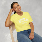 Physical Therapy, Therapist Varsity Style Gildan Unisex Softstyle T-Shirt